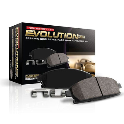 PowerStop Power Stop 23-24 Chevrolet Corvette Rear Z17 Evo Ceramic Pad w/Hardware