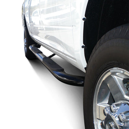 Westin 2010-2018 Dodge/Ram 25/3500 Mega Cab Platinum 4 Oval Nerf Step Bars - Black