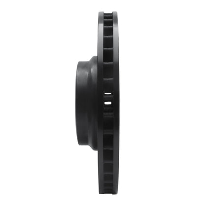R1 Concepts R1 2007-2008 BMW ALPINA B7 Front Right Drilled & Slotted Black Brake Rotor