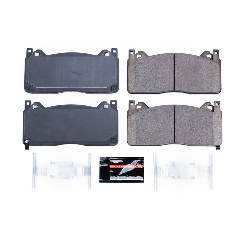 PowerStop Power Stop 16-19 Ford Mustang Front Z23 Evolution Sport Brake Pads w/Hardware