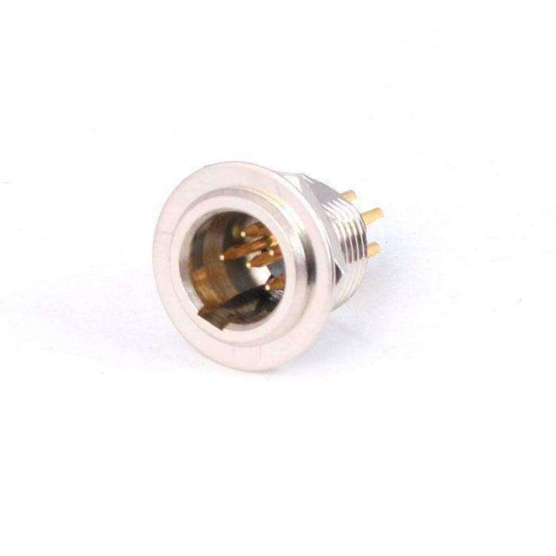 Rugged Radios 5-Pin Panel Mount Mini XLR Connector TB5M