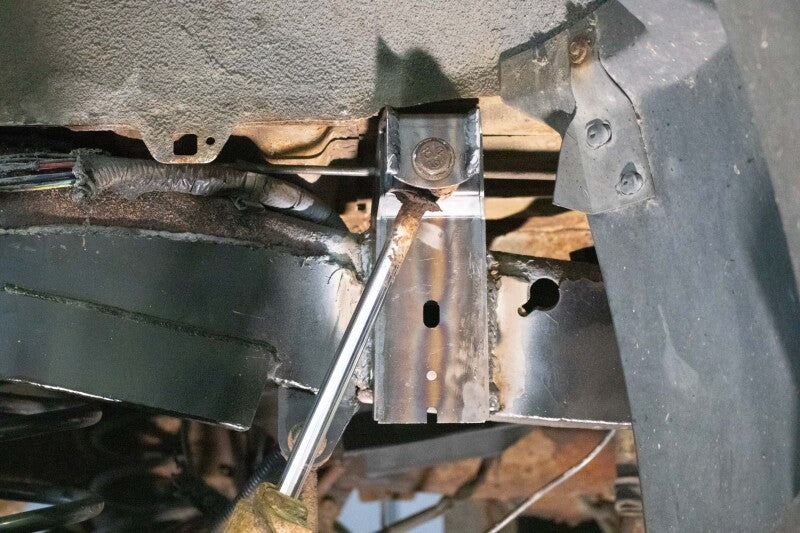 Rustbuster Rear Shock Mount Left Side