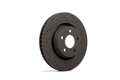 Hawk Performance Hawk Talon 2006 Chrysler PT Cruiser GT Turbocharged Drilled and Slotted Front Brake Rotor Set