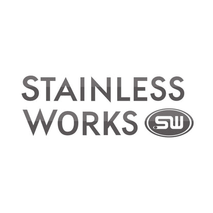 Stainless Works Big Block Chevy Round Port Header 304SS Exhaust Flanges 2-1/4in Primaries