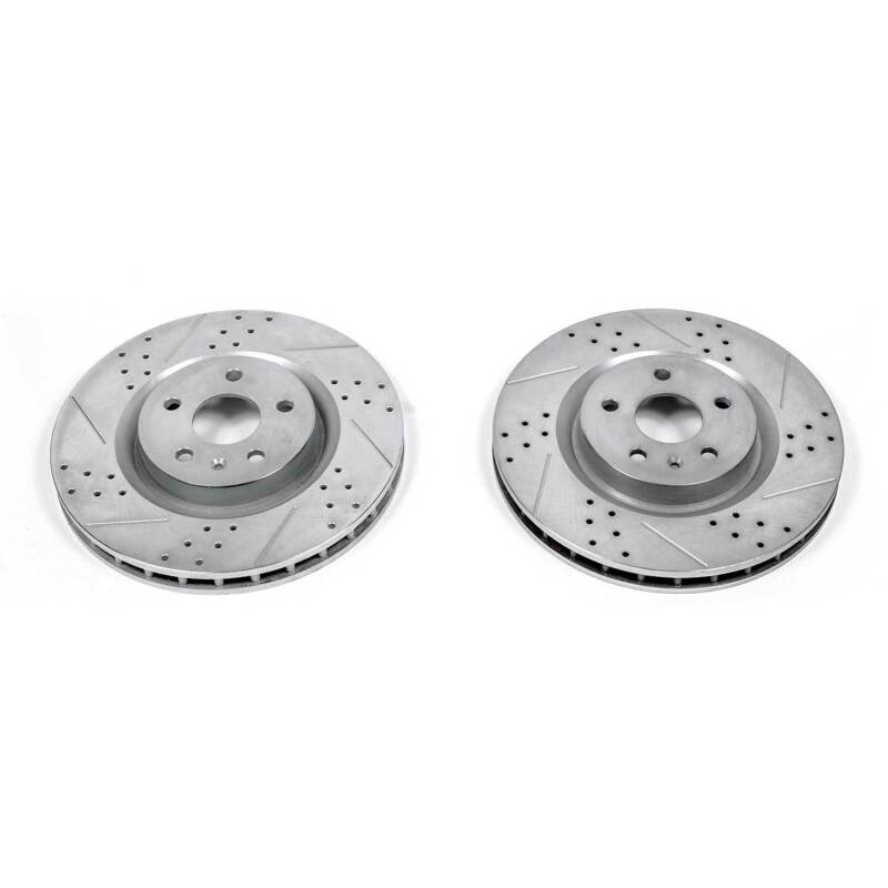 PowerStop Power Stop 12-13 Buick Regal Front Evolution Drilled & Slotted Rotors - Pair