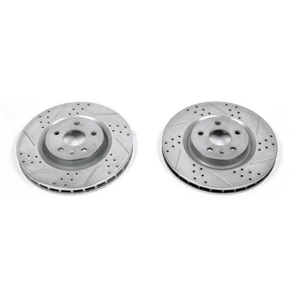 PowerStop Power Stop 12-13 Buick Regal Front Evolution Drilled & Slotted Rotors - Pair