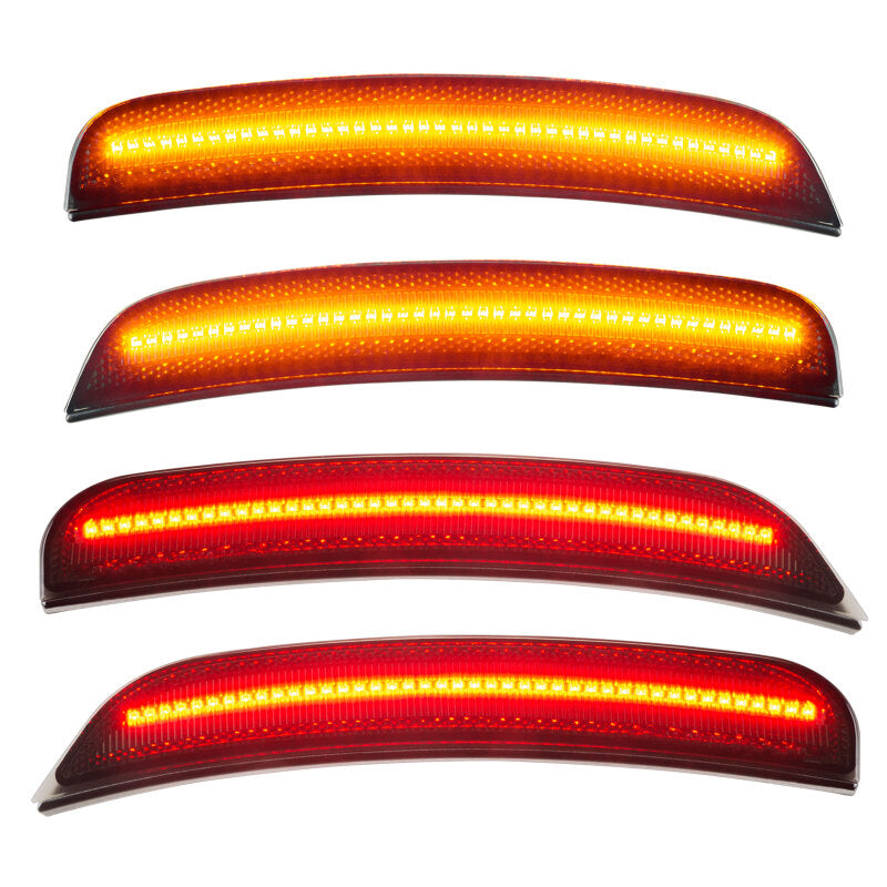 ORACLE Lighting Oracle 15-21 Dodge Charger Concept Sidemarker Set - Tinted - No Paint