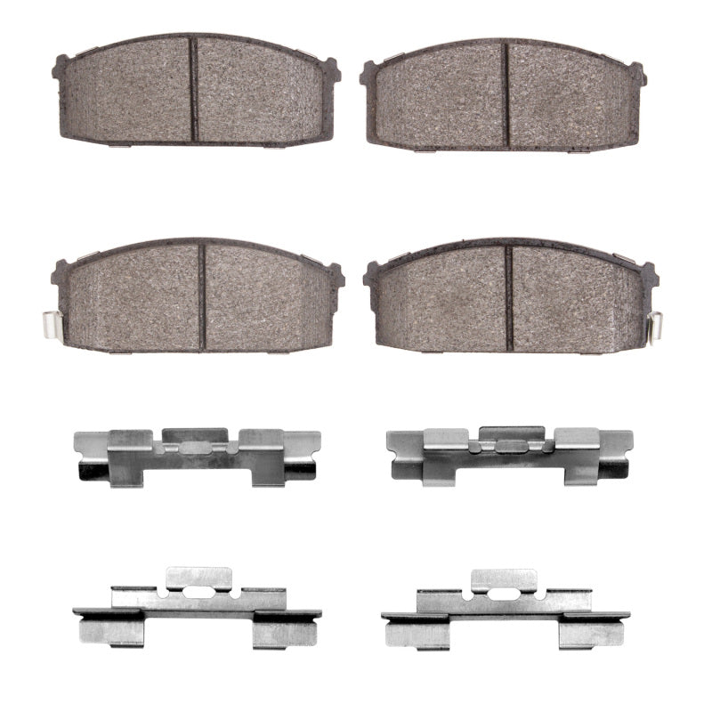 DFC 82-85 Nissan Sentra Front 5000 Advanced Semi Metallic Brake Pads and Hardware Kit
