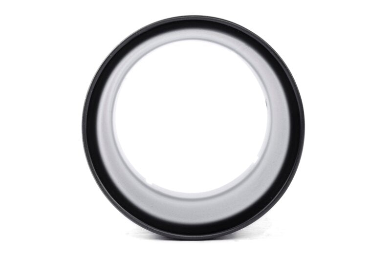Dinan Double-Walled 4in Clamp-On Exhaust Tip - Black - 4in Outlet / 3.25in Inlet