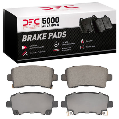 DFC 11-13 Buick Regal Rear 5000 Advanced Low Metallic Brake Pads