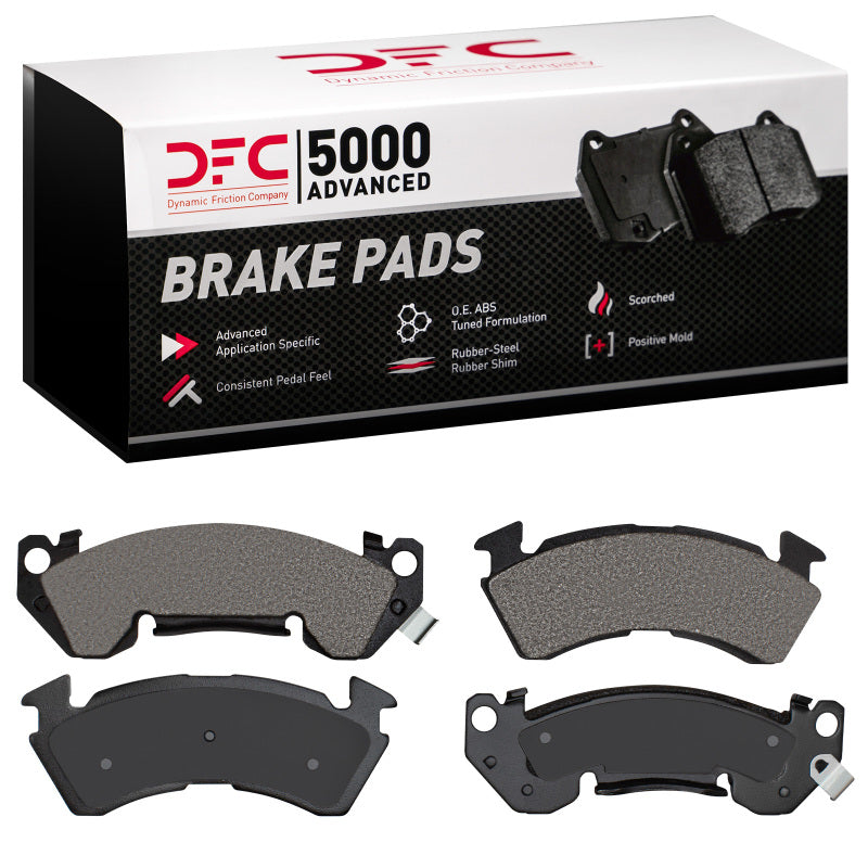 DFC 90-96 Buick Roadmaster Front 5000 Advanced Semi Metallic Brake Pads