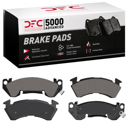 DFC 90-96 Buick Roadmaster Front 5000 Advanced Semi Metallic Brake Pads