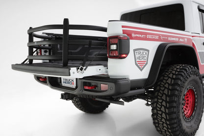 AMP Research 20-22 Jeep Gladiator (Does Not Work w/Tonneau Cvrs) BedXtender HD Sport - Black