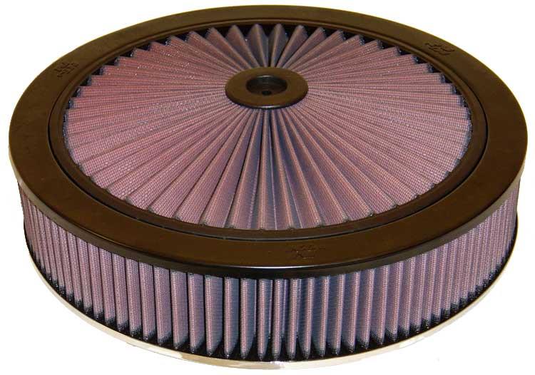 K&N Engineering K&N X-Stream Top Filter X-Stream 5.125in Flange 14x3.12in Height 0.875in Drop Base