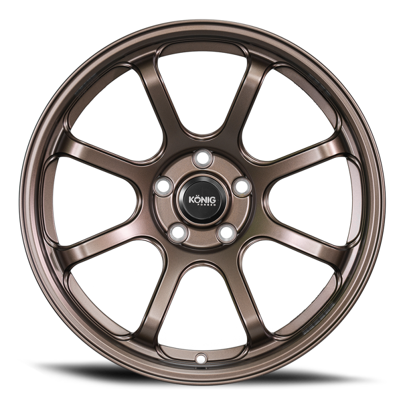 Konig Forged F6SX 17x10 5x114.3 ET45 Race Bronze Wheel (Knurled Bead)