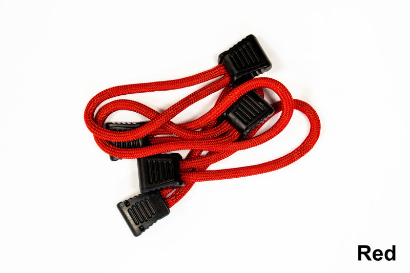 Fishbone Offroad Paracord Zipper Pulls 5 Pcs Neon Orange