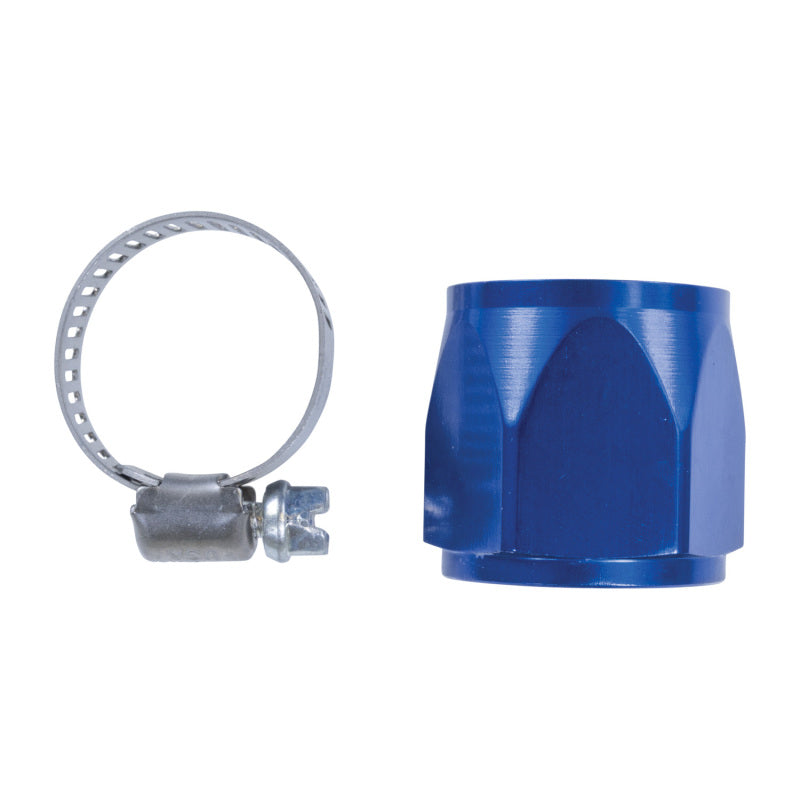 Russell Performance -12 AN Anodized Blue Tube Seal Hose End