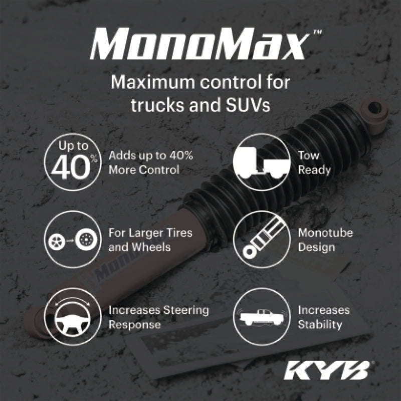 KYB 14-19 RAM 2500 RWD (w/o Rear Air Spring & w/ HD Shocks) MonoMax Gas Shock - Rear