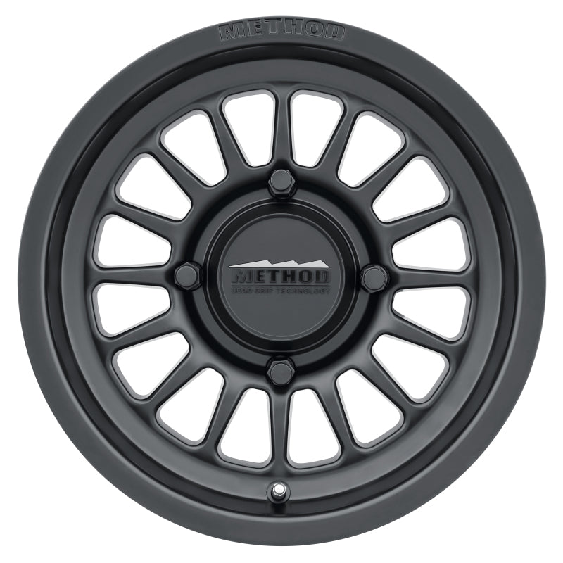 Method Wheels Method MR411 Bead Grip 15x7 / 4+3/13mm Offset / 4x136 / 106.25mm CB Matte Black Wheel