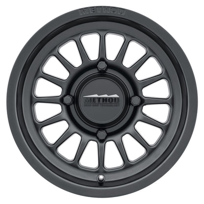 Method Wheels Method MR411 Bead Grip 15x7 / 4+3/13mm Offset / 4x136 / 106.25mm CB Matte Black Wheel
