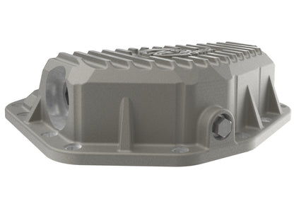 aFe POWER Street Series Front Diff Cover Raw w/ Machined Fins Ford F-250/350 23-26(Dana M235)