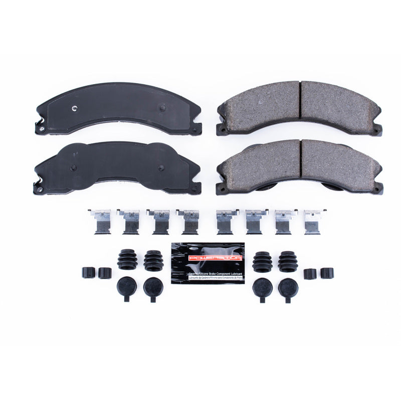 PowerStop Power Stop 2011 Chevrolet Silverado 2500 HD Front or Rear Z23 Evolution Sport Brake Pads w/Hardware