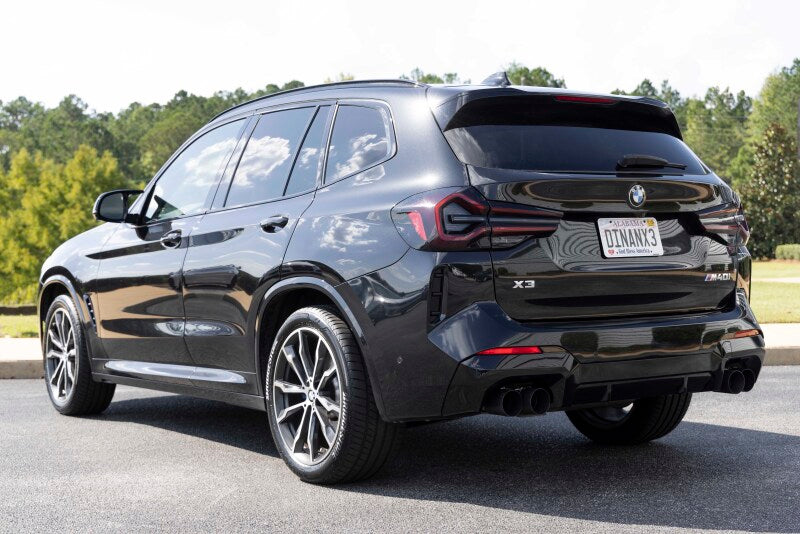 Dinan 18-25 BMW X3 M40i/X4 M40i (G01/G02) Valved Catback Exhaust System - Black Tips