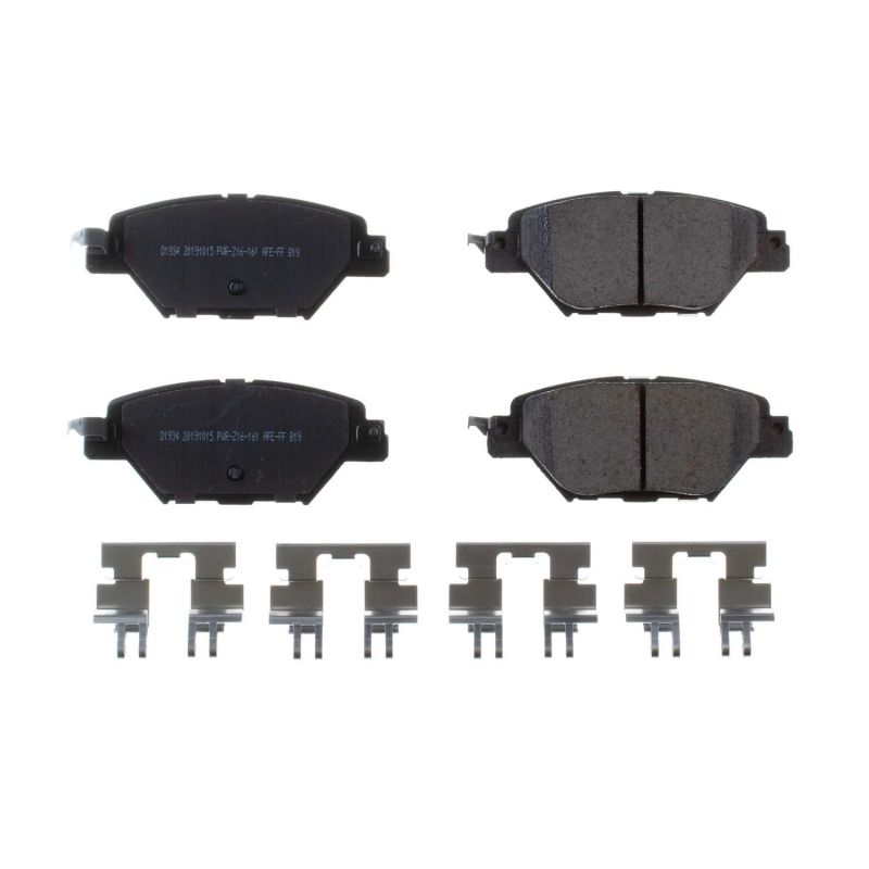 PowerStop Power Stop 16-19 Mazda CX-9 Rear Z17 Evolution Ceramic Brake Pads w/Hardware
