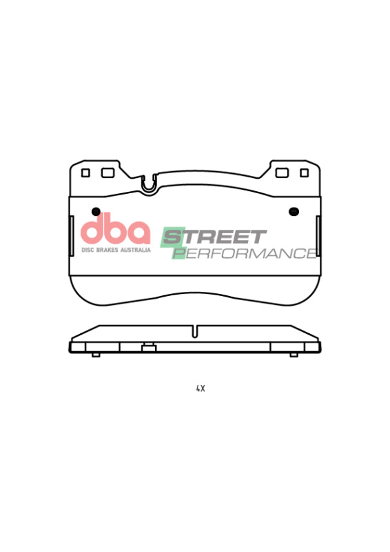DBA 2020+ BMW M3 Comp Street Series Front Brake Pads