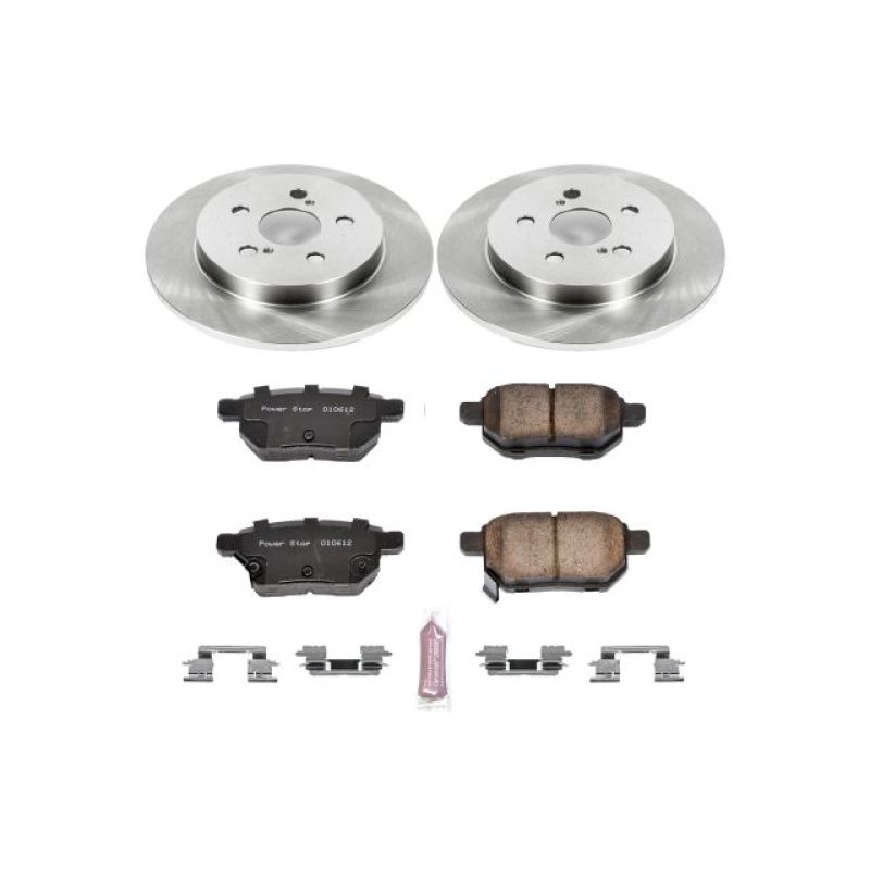 PowerStop Power Stop 09-10 Pontiac Vibe Rear Autospecialty Brake Kit