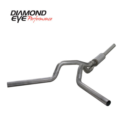 Diamond Eye Performance Diamond Eye KIT 4in Catback DUAL SS: 2004.5-2007.5 DODGE CUMMINS 600