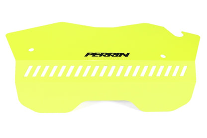 Perrin Performance PERRIN 22-26 Subaru WRX Pulley Cover - Neon Yellow (TALL - For Use w/o PERRIN AOS)