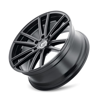 Kraze Wheels Kraze KR190 Lusso 22x8.5 / 5x115 BP / 38mm Offset / 72.62mm Hub Gloss Black Wheel