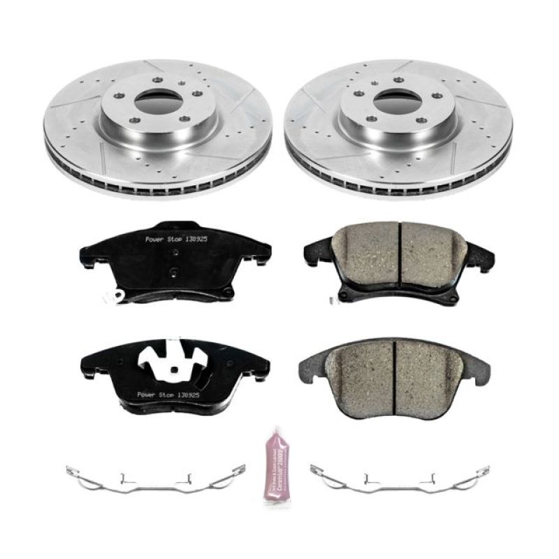 PowerStop Power Stop 13-19 Ford Fusion Front Z23 Evolution Sport Brake Kit