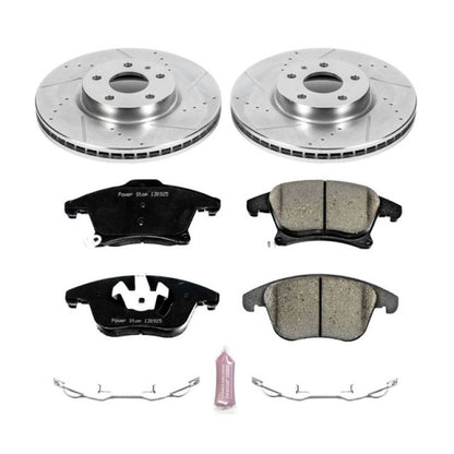 PowerStop Power Stop 13-19 Ford Fusion Front Z23 Evolution Sport Brake Kit