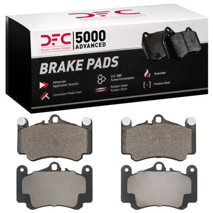 DFC 99-12 Porsche 911 Front 5000 Advanced Low Metallic Brake Pads