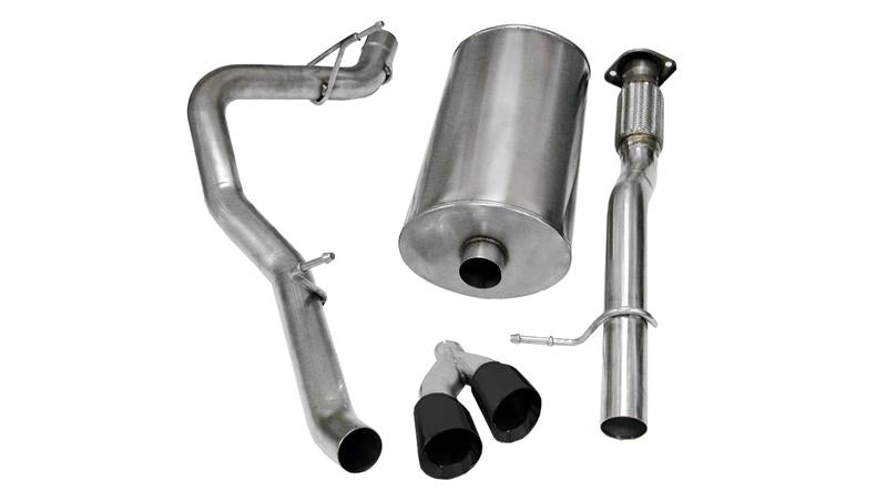 CORSA Performance Corsa 2009-2013 Chevrolet Suburban 1500 5.3L V8 Black Sport Cat-Back Exhaust