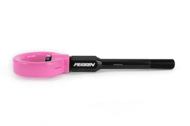 Perrin Performance PERRIN 02-07 Subaru WRX/STI Tow Hook Kit (Front) - Hyper Pink