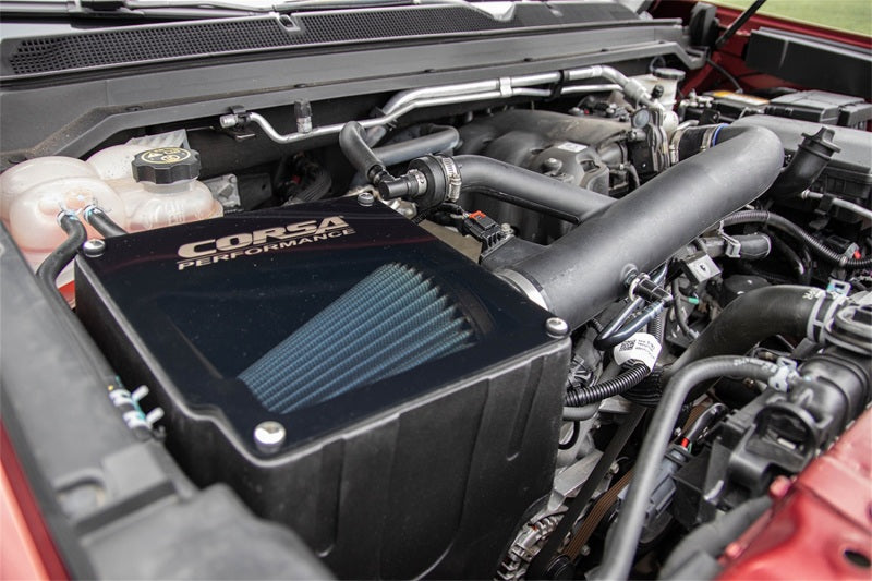 CORSA Performance Corsa 17-22 Chevrolet Colorado / GMC Canyon MaxFlow 5 Oiled Filter Closed Box Air Intake