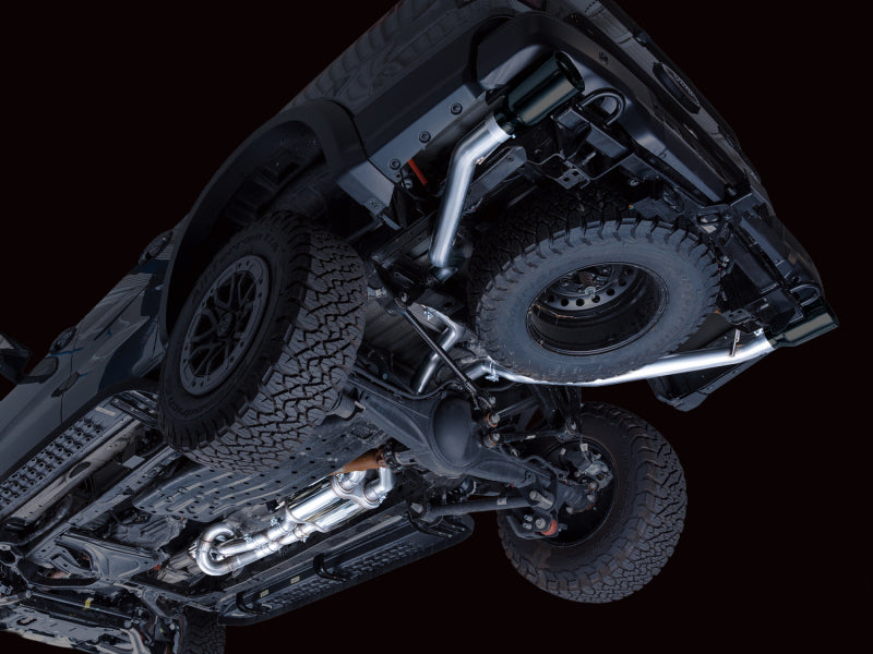AWE Tuning AWE 2024+ Ford Ranger Raptor 3.0L Switchpath Cat-Back Exhaust - Diamond Black Tips
