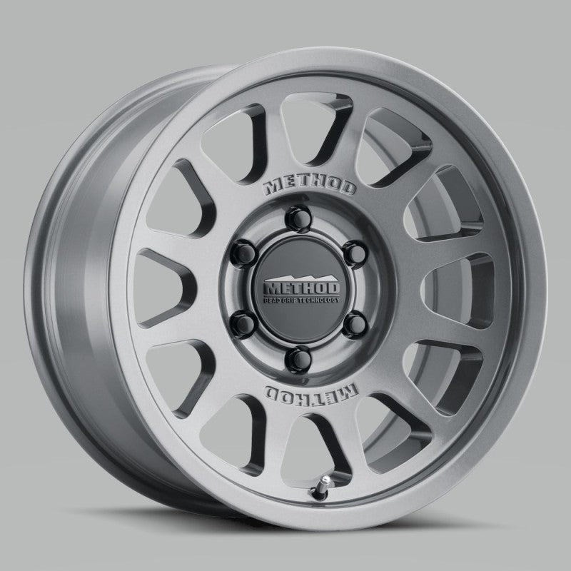 Method Wheels Method MR703 17x8.5 0mm Offset 5x5 71.5mm CB Gloss Titanium Wheel