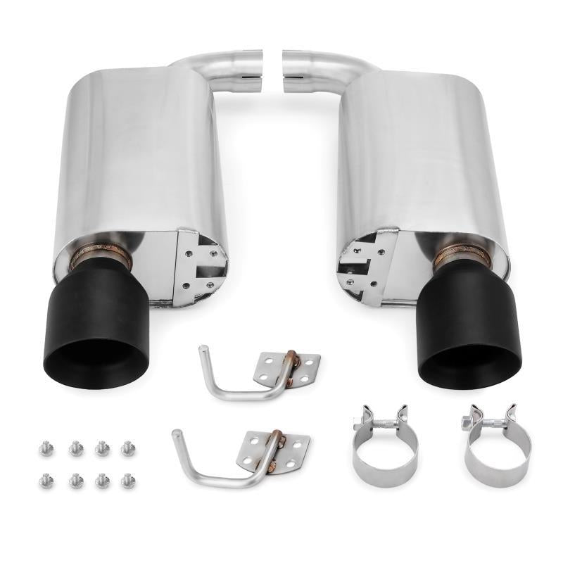 Mishimoto 2015+ Ford Mustang Axleback Exhaust Race w/ Black Tips