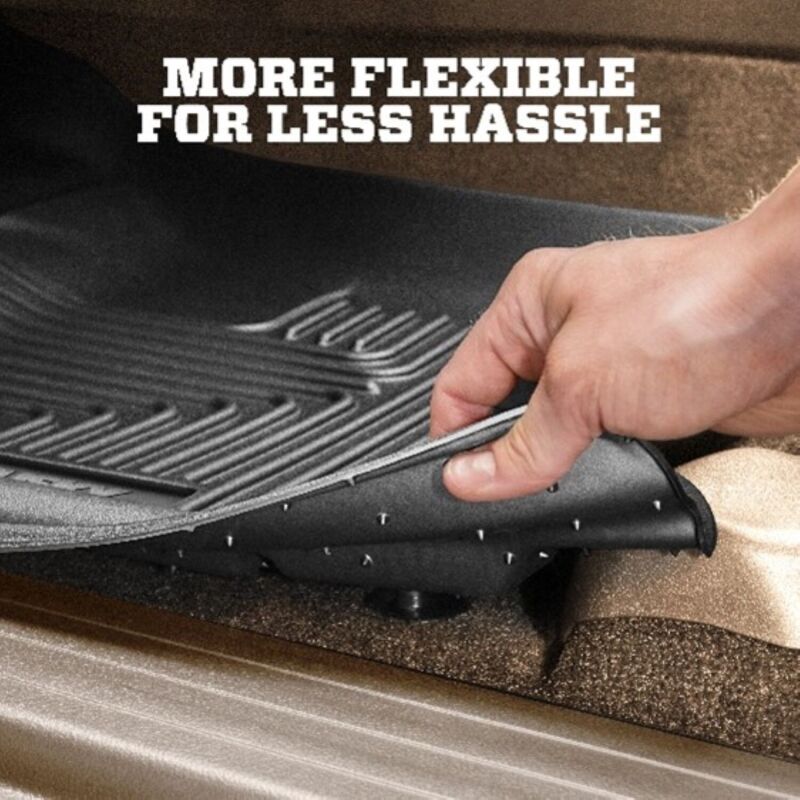 Husky Liners 18-22 Volkswagen Tiguan Weatherbeater Black Front & 2nd Seat Floor Liners
