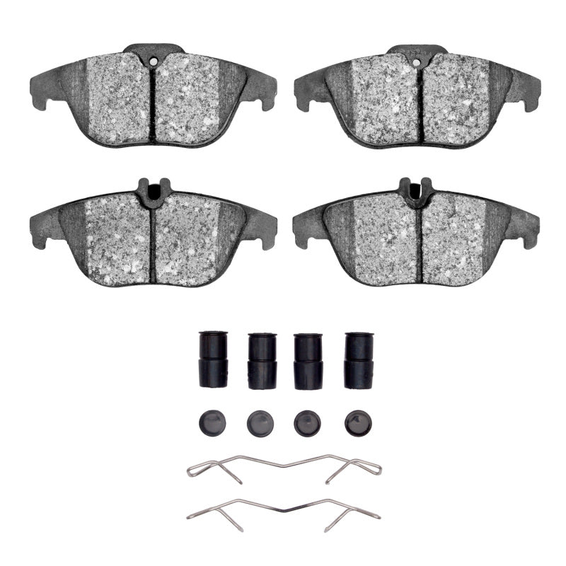 R1 Concepts R1 09-15 Mercedes-Benz GLK280 (Mexico) Rear Euro Ceramic Pads & Hardware Kit