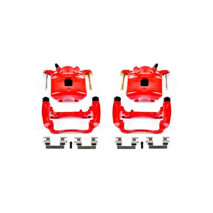 PowerStop Power Stop 2007 Chevrolet Cobalt Front Red Calipers w/Brackets - Pair