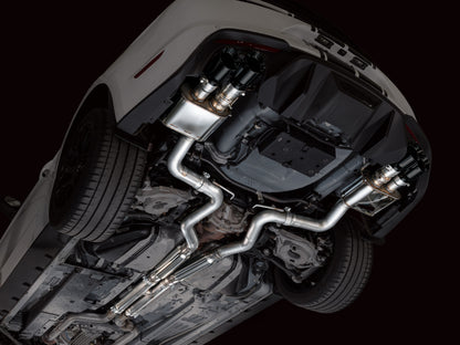 AWE Tuning 18-23 S550 Mustang GT SwitchPath Exhaust - Diamond Black Tips