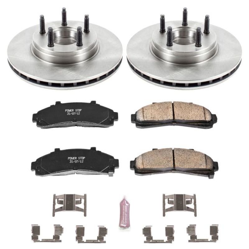 PowerStop Power Stop 95-97 Ford Ranger Front Autospecialty Brake Kit