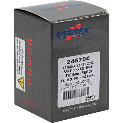 Vertex Pistons Vertex Piston 2023 Fantic Motor XE 125 125cc Cast Replica Piston Kit