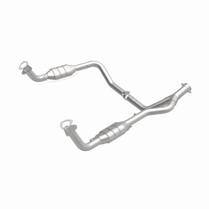 MagnaFlow DF Cat. Conv 95-99 Range Rover 4.0/4.6L GEMS Y-Pipe Assembly *NOT FOR SALE IN CALIFORNIA*