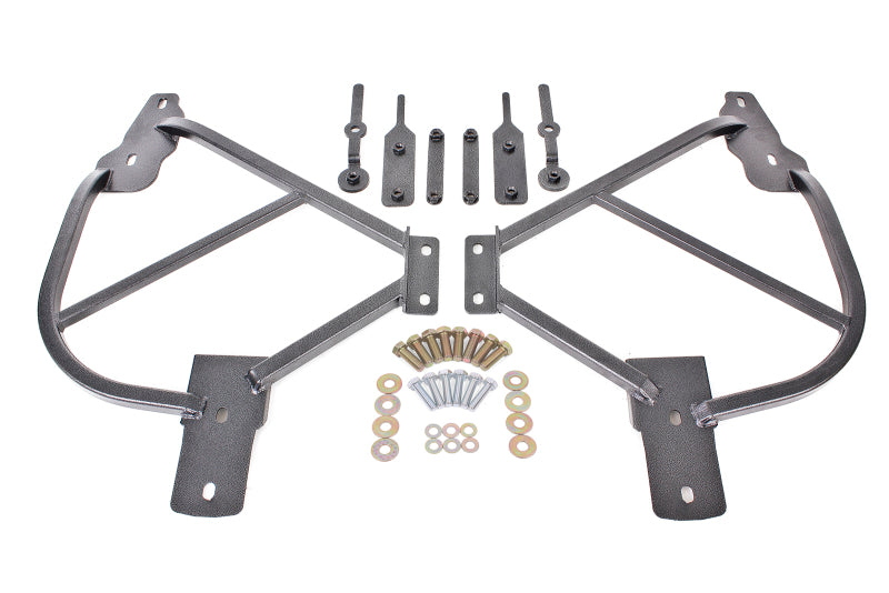 BMR Suspension BMR 10-15 5th Gen Camaro Bolt-On Subframe Connectors - Black Hammertone